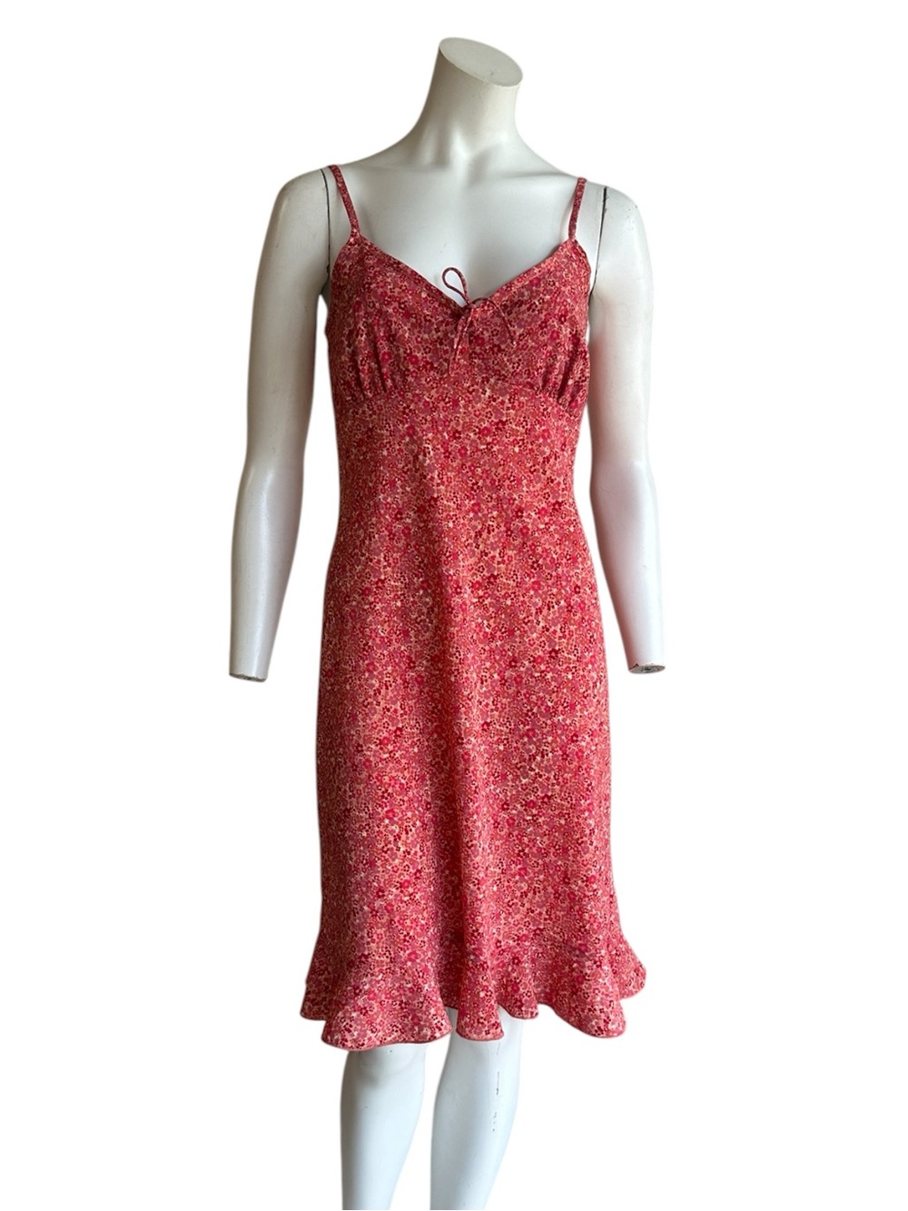 Y2K floral ruffle fashion bug summer dress